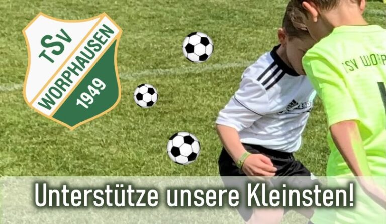 Unterstütze unsere Kleinsten – Helfer:innen im Kinderfußball gesucht!